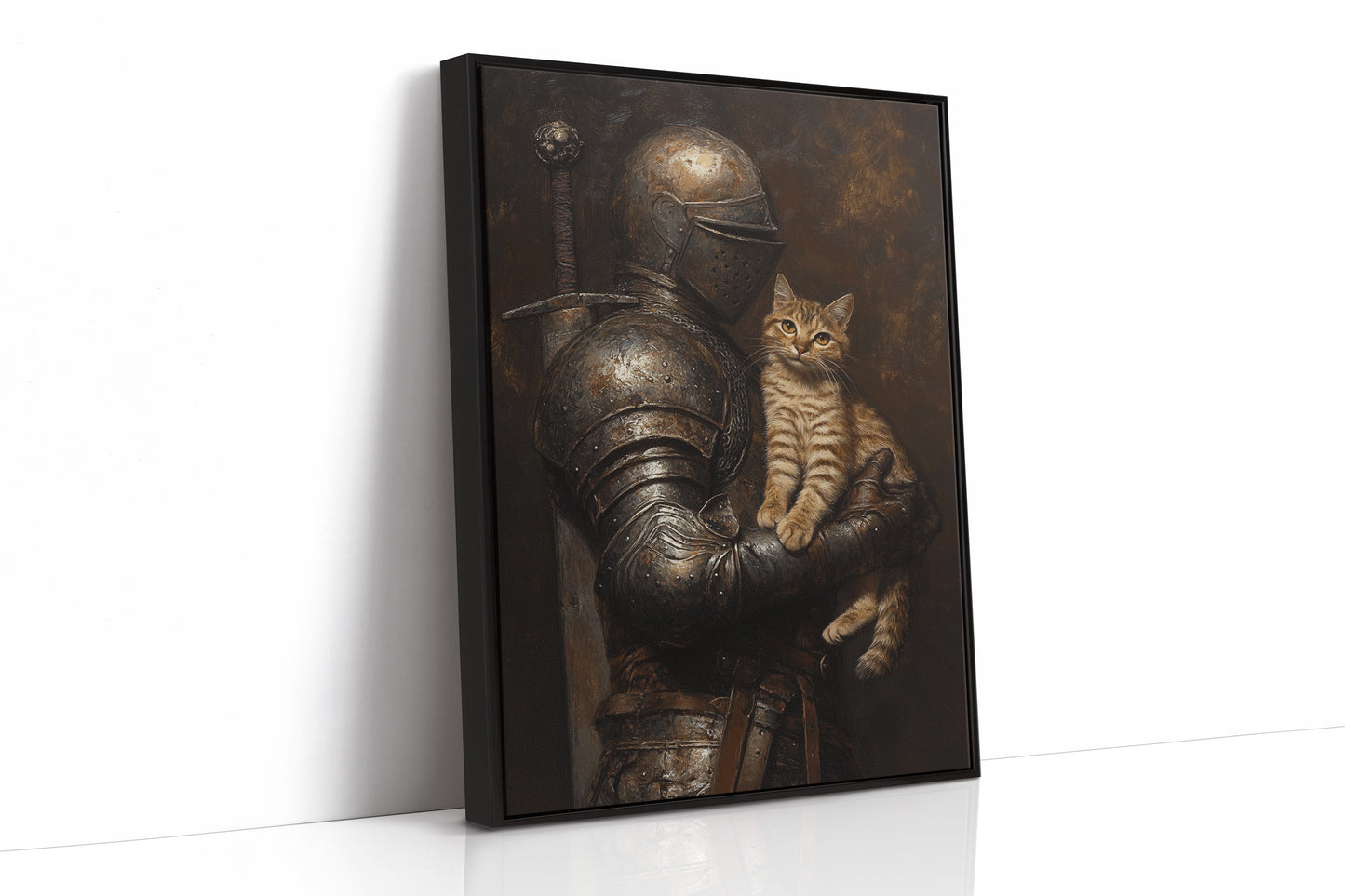 AL0309 - Premium Art Print - Black Framed Canvas image 1