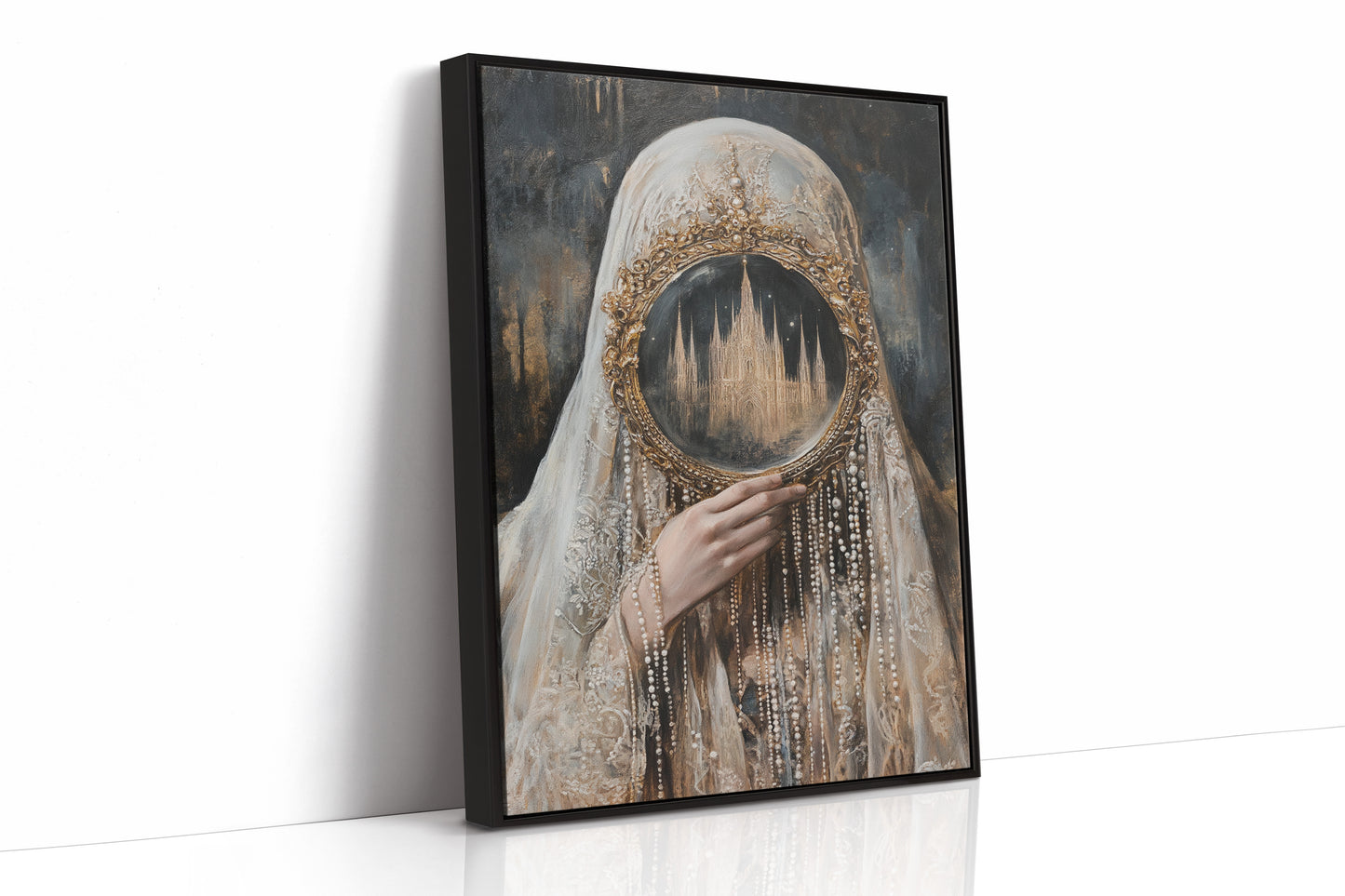 AL0310 - Premium Art Print - Black Framed Canvas image 1