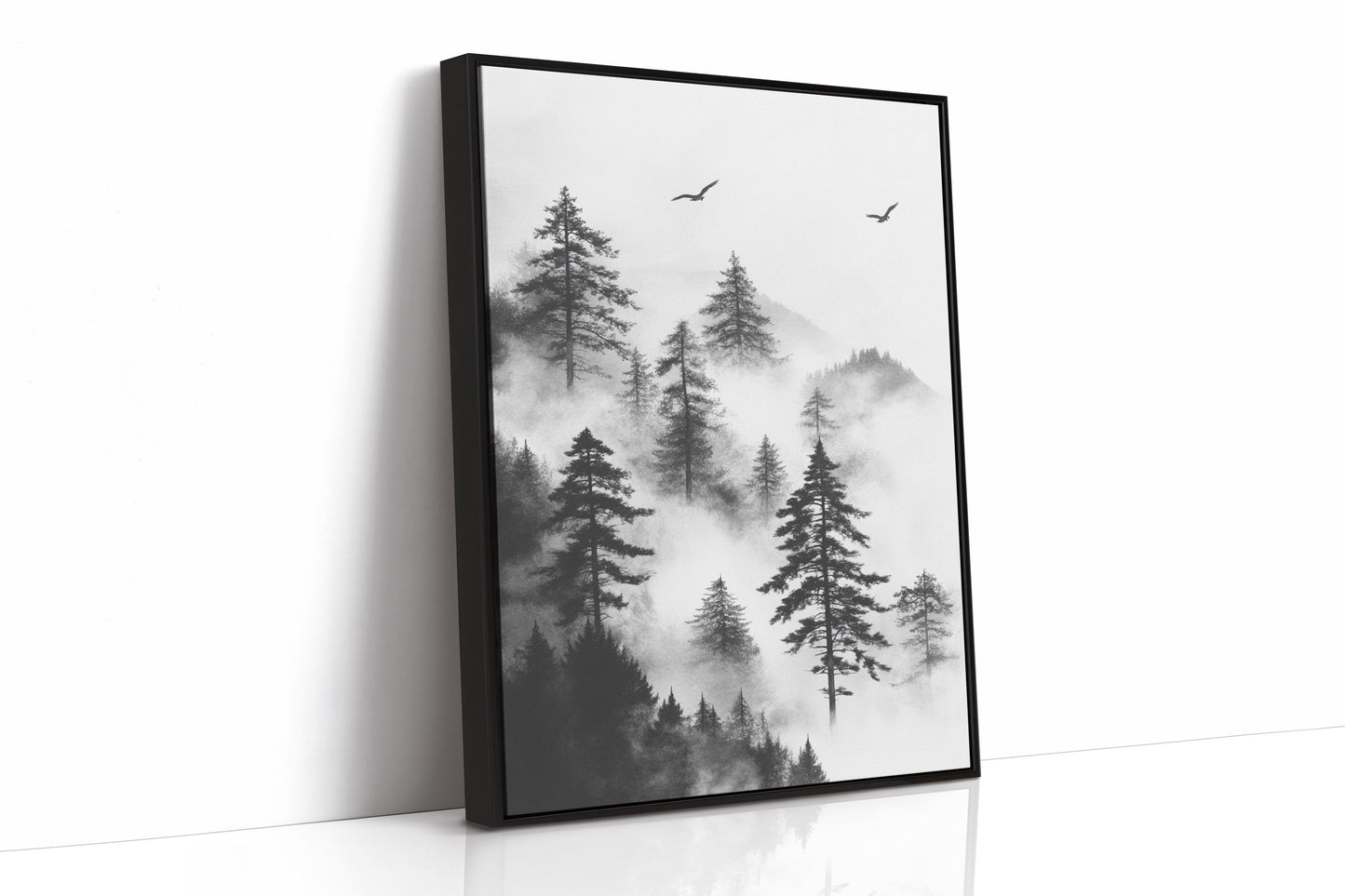 AL0449 - Premium Art Print - Black Framed Canvas image 1