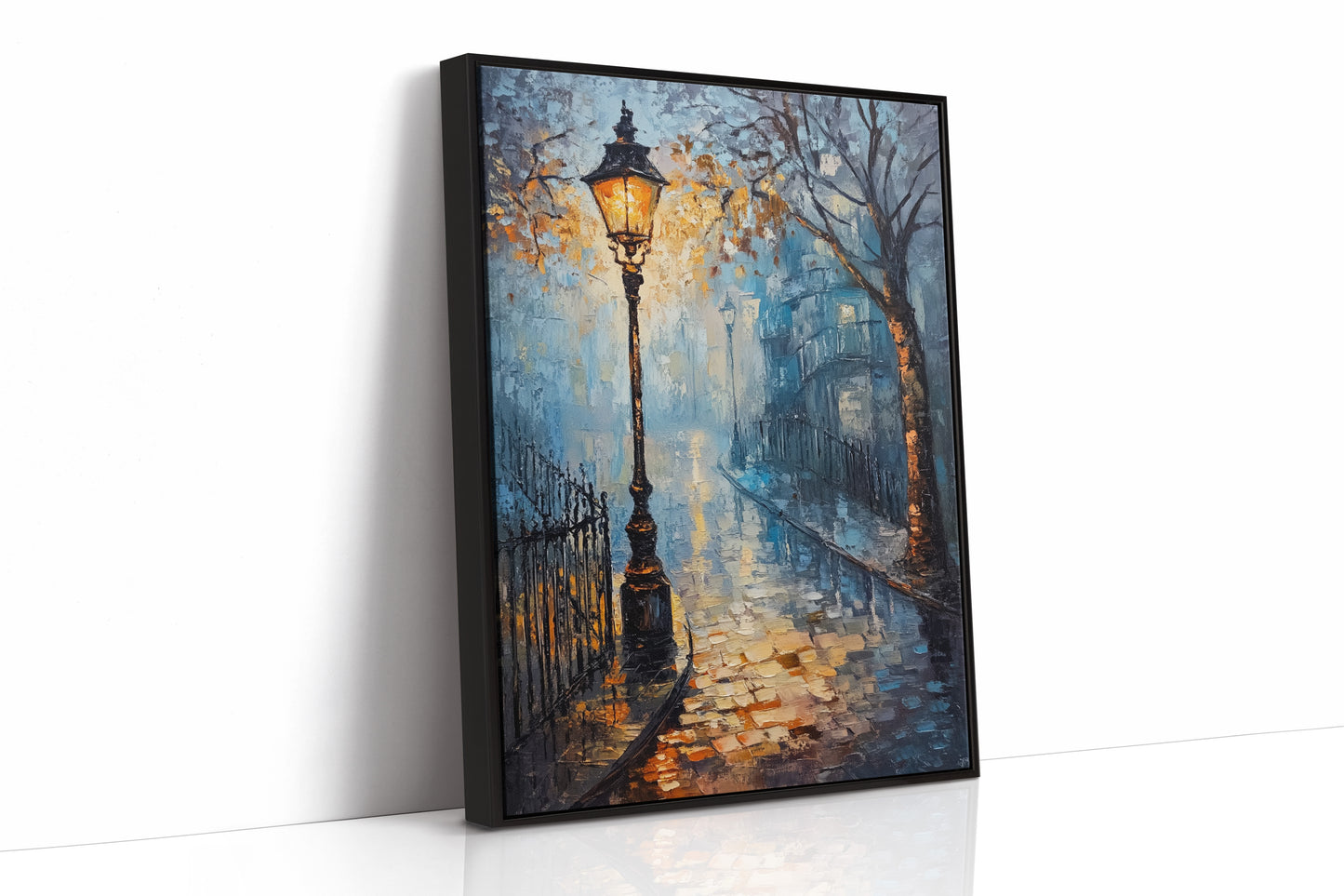 AL0727 - Premium Art Print - Black Framed Canvas image 1