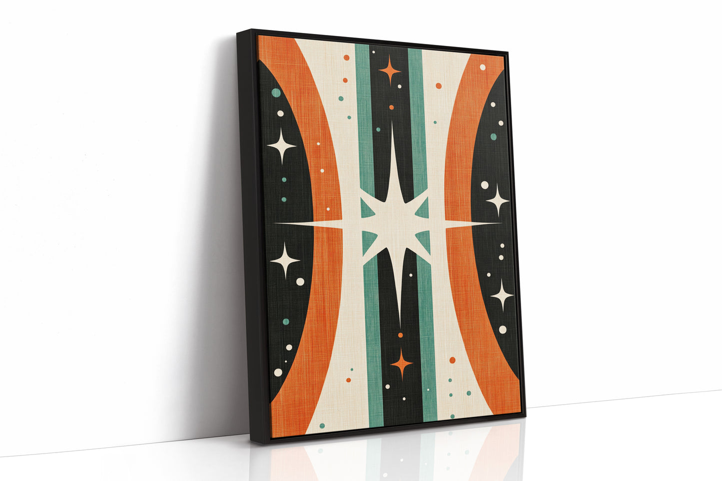 AL0734 - Premium Art Print - Black Framed Canvas image 1