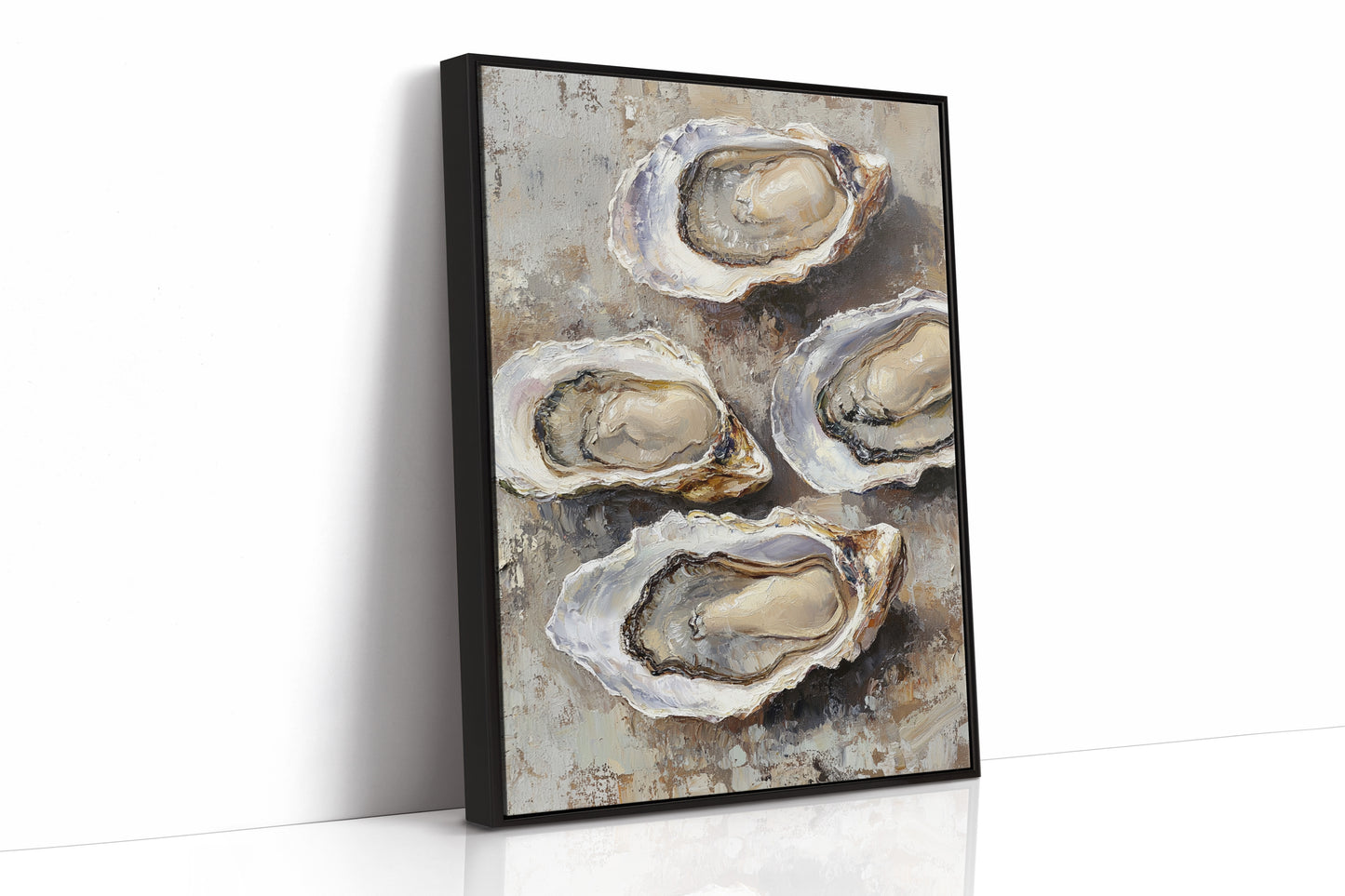 AL0736 - Premium Art Print - Black Framed Canvas image 1