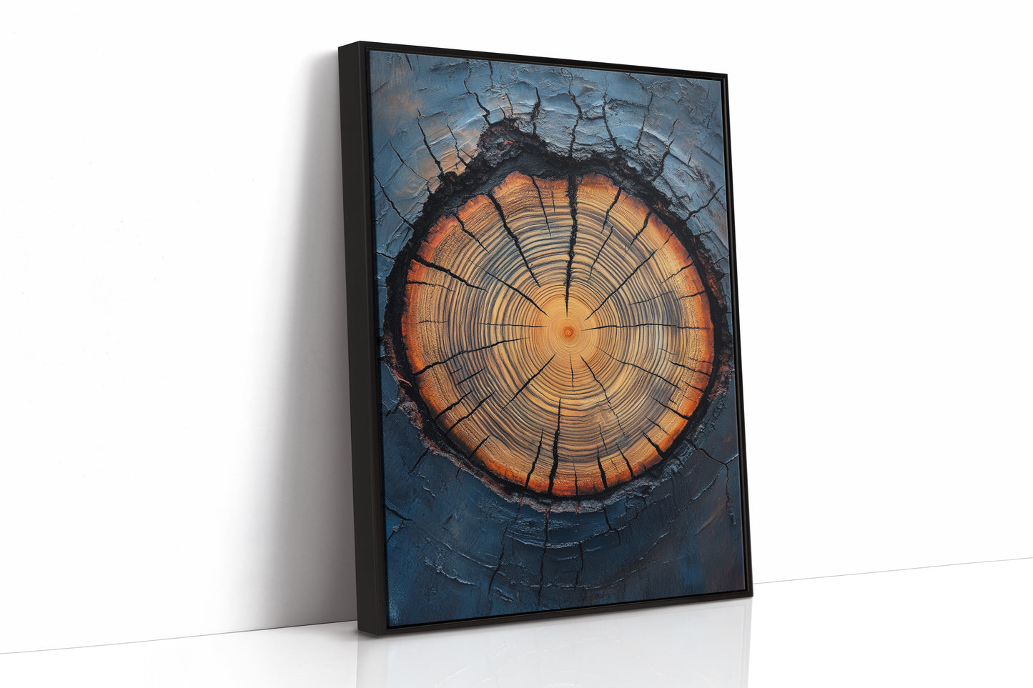 AL0752 - Premium Art Print - Black Framed Canvas image 1
