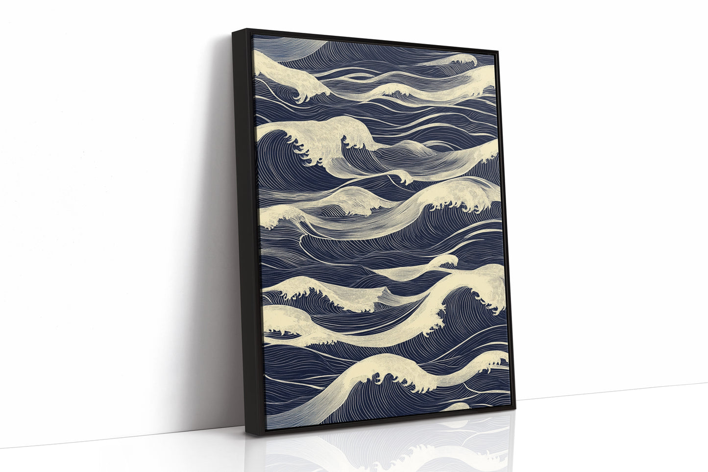 AL0784 - Premium Art Print - Black Framed Canvas image 1