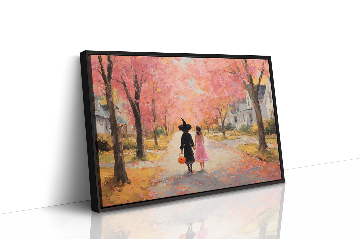 JK1379 - Premium Art Print - Black Framed Canvas image 1