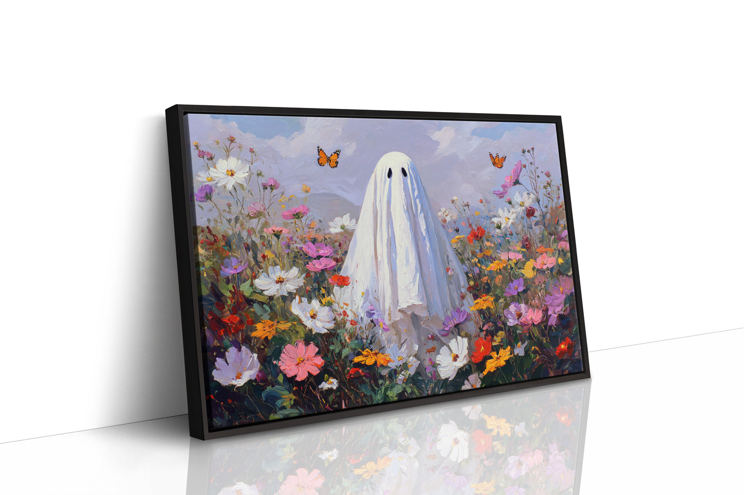 JK1384 - Premium Art Print - Black Framed Canvas image 1