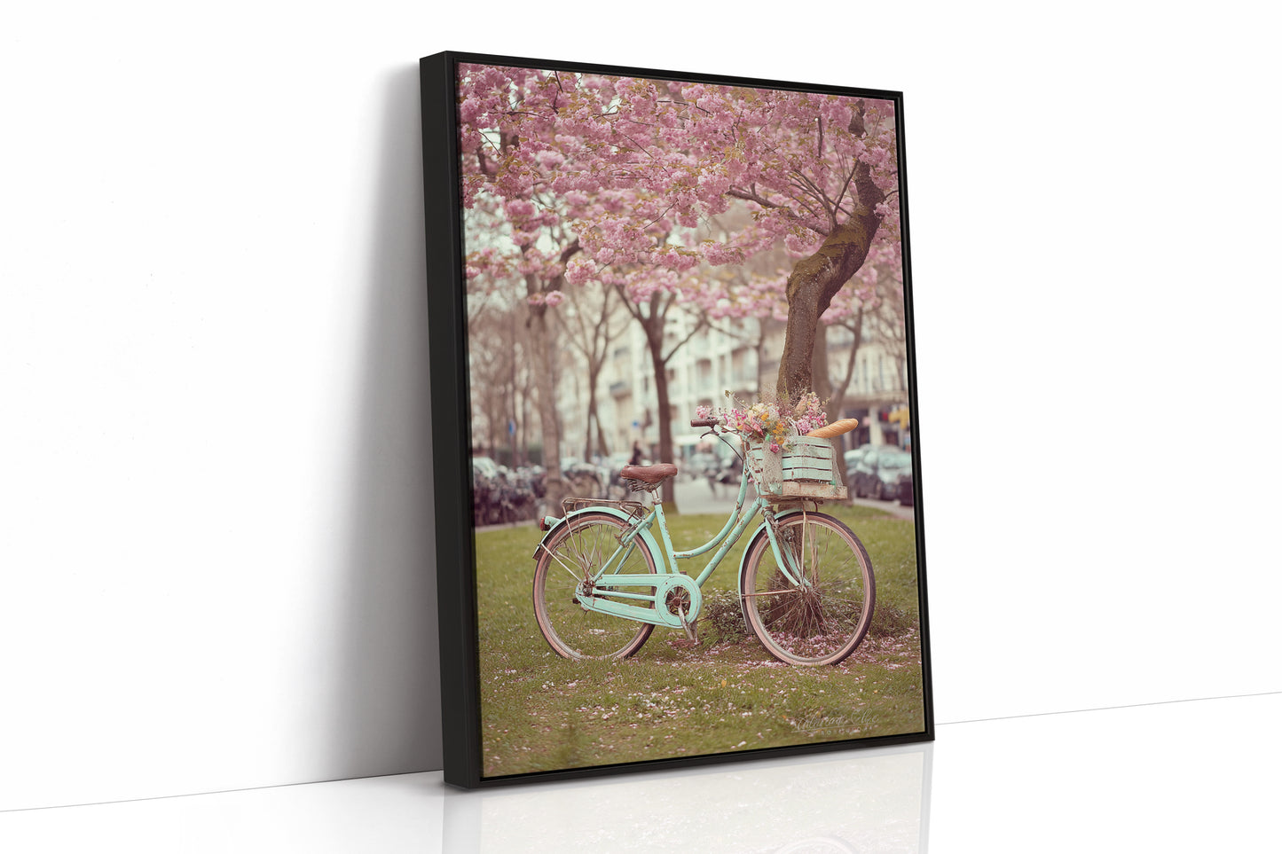 AL1889 - Premium Art Print - Black Framed Canvas image 1