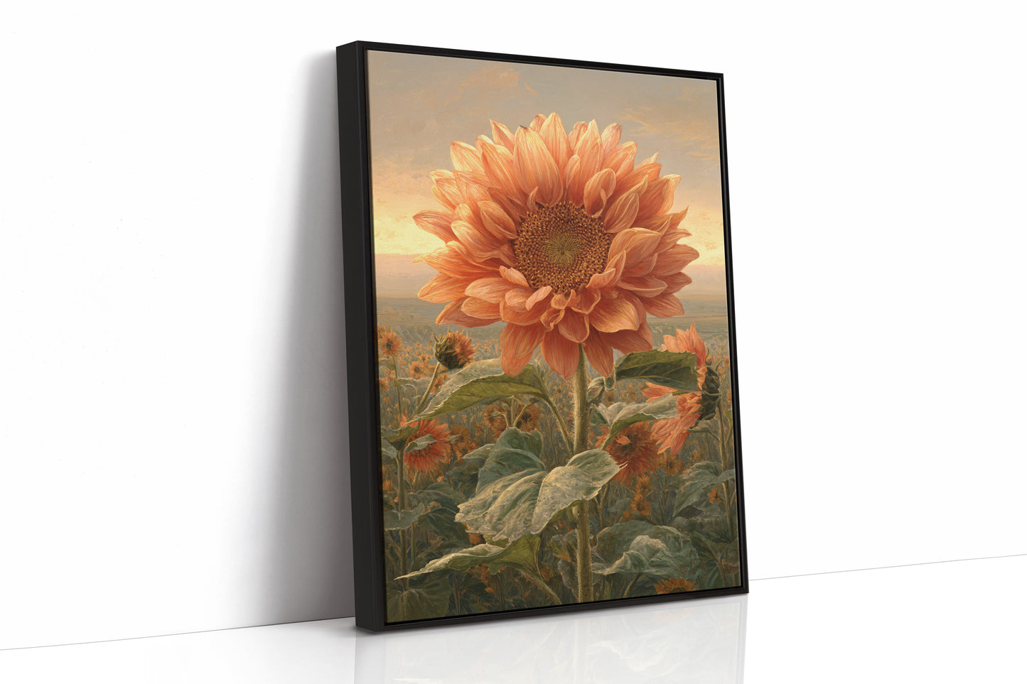 AL1873 - Premium Art Print - Black Framed Canvas image 1