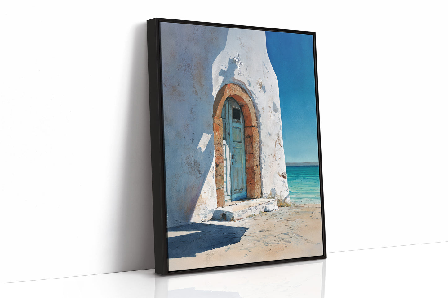 AL1870 - Premium Art Print - Black Framed Canvas image 1