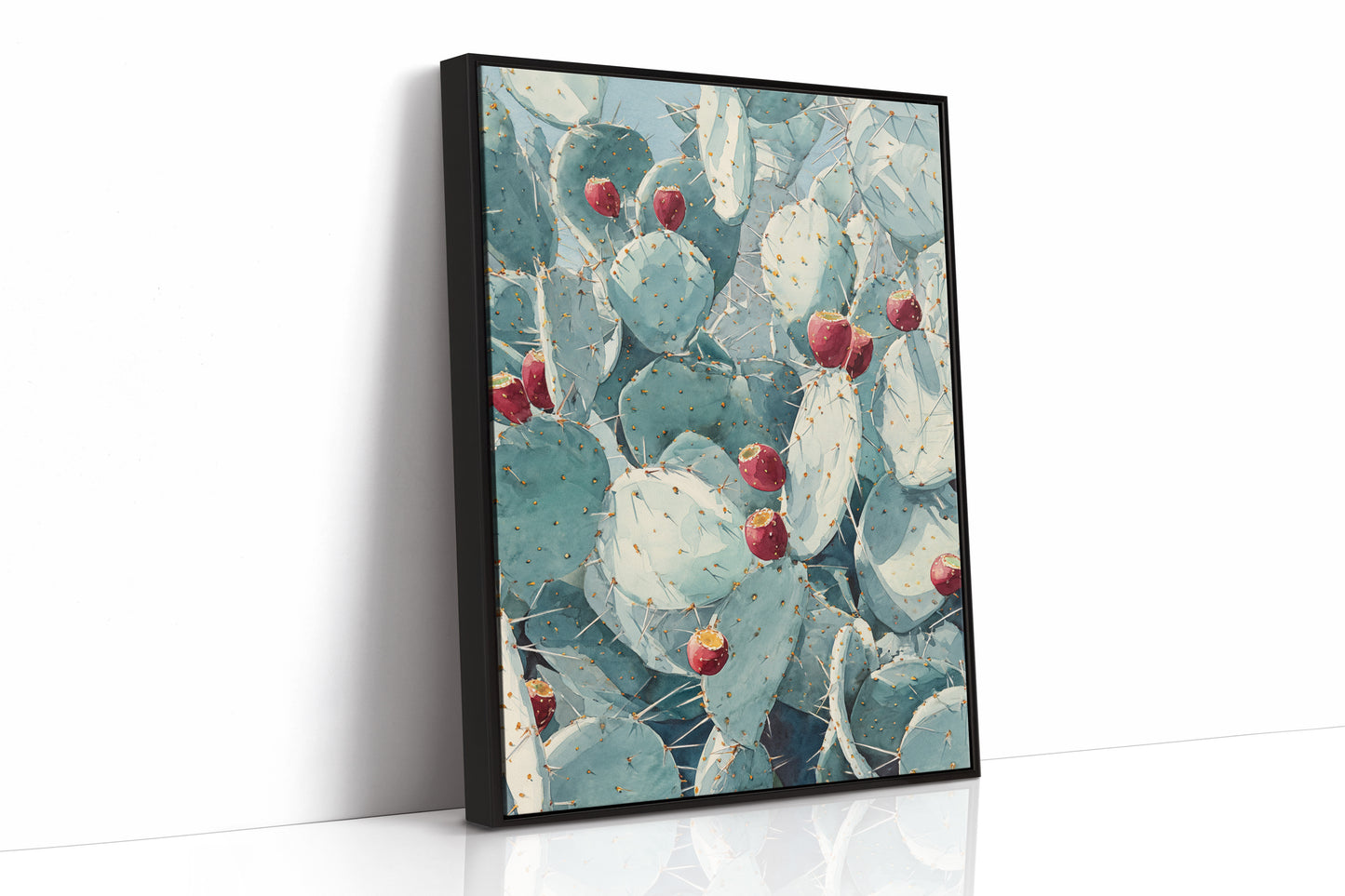 AL1859 - Premium Art Print - Black Framed Canvas image 1