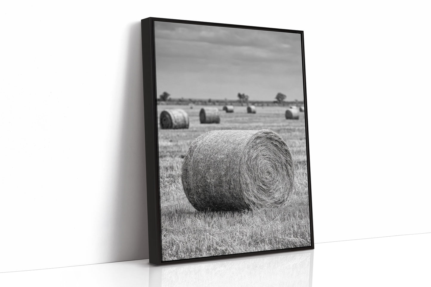 AL1828 - Premium Art Print - Black Framed Canvas image 1