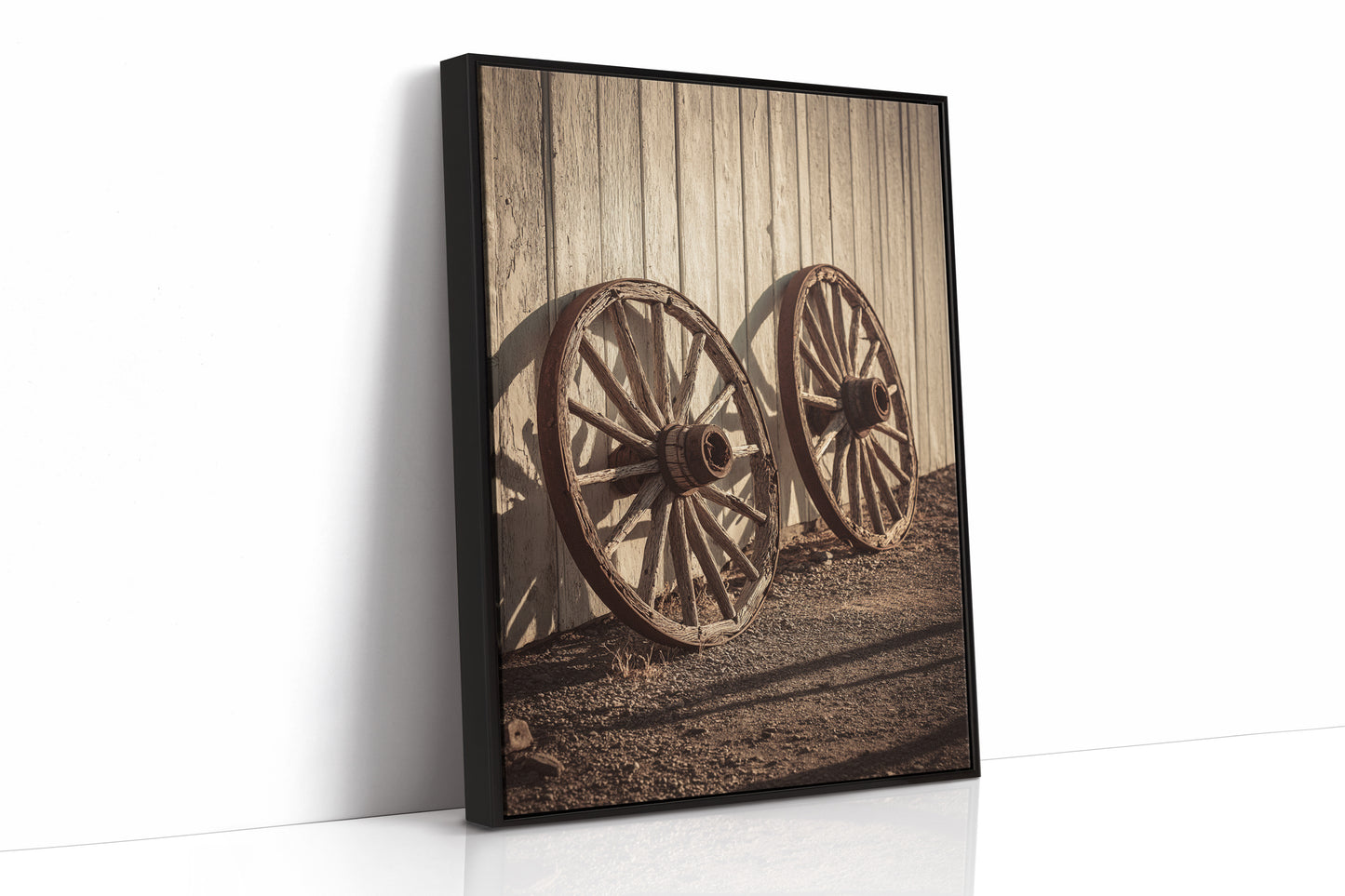 AL1819 - Premium Art Print - Black Framed Canvas image 1