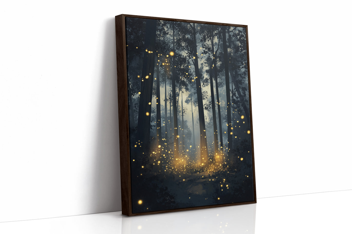 AL0253 - Premium Art Print - Brown Framed Canvas image 1