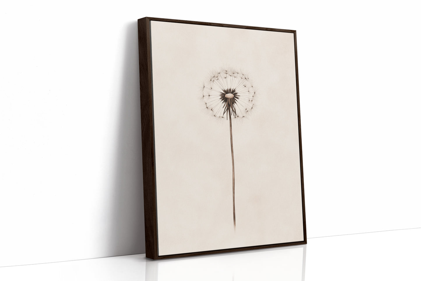 AL0265 - Premium Art Print - Brown Framed Canvas image 1