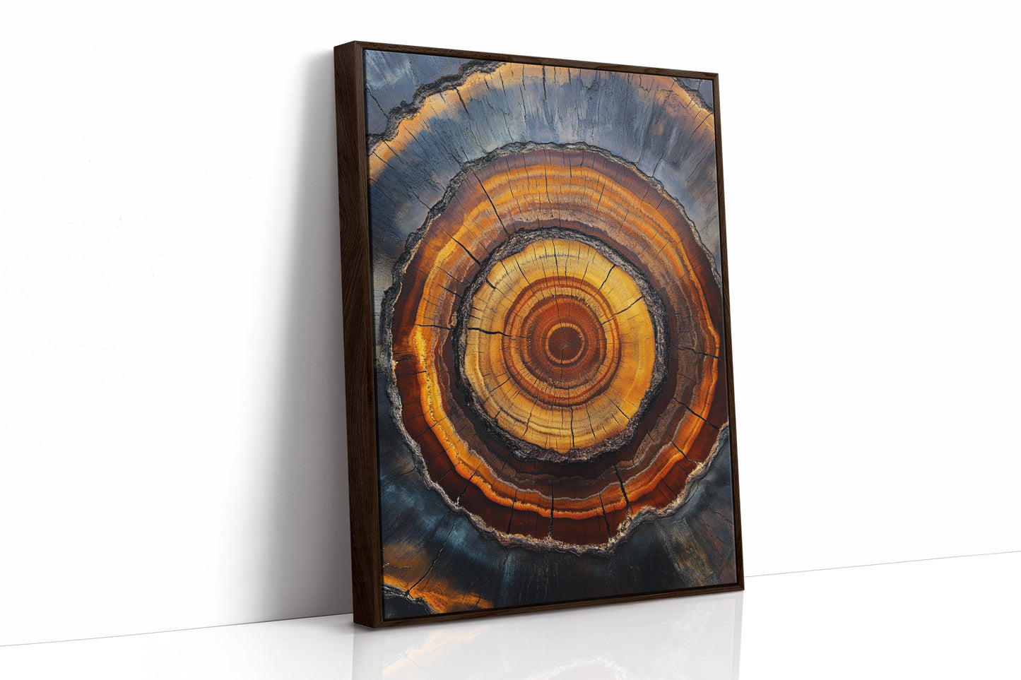 AL0739 - Premium Art Print - Brown Framed Canvas image 1