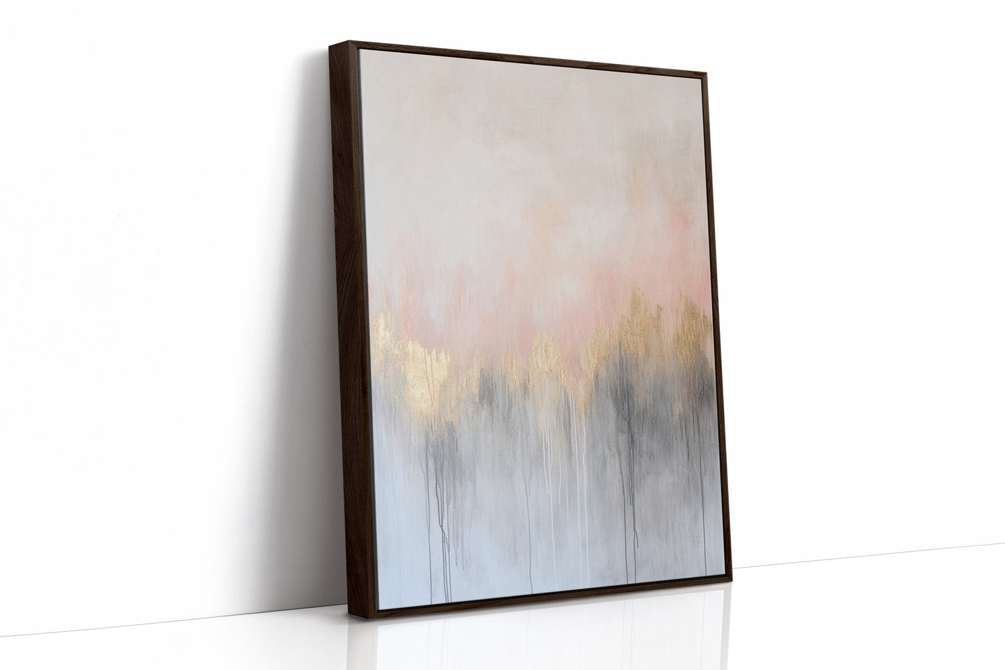AL0768 - Premium Art Print - Brown Framed Canvas image 1