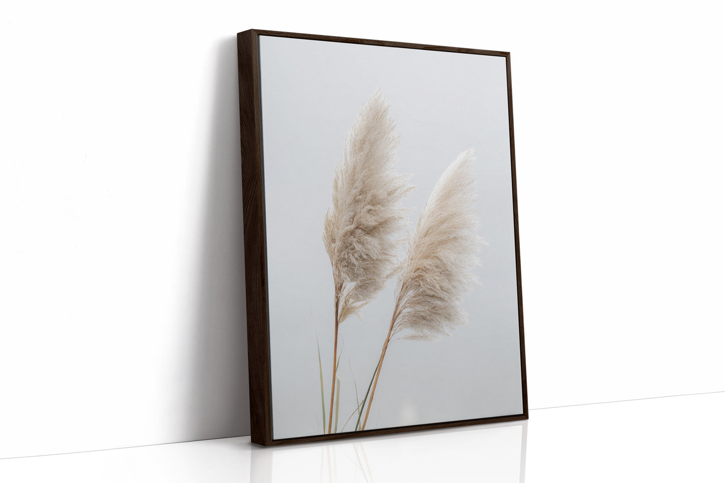AL1877 - Premium Art Print - Brown Framed Canvas image 1