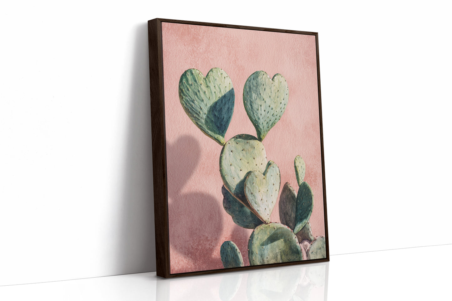 AL1858 - Premium Art Print - Brown Framed Canvas image 1