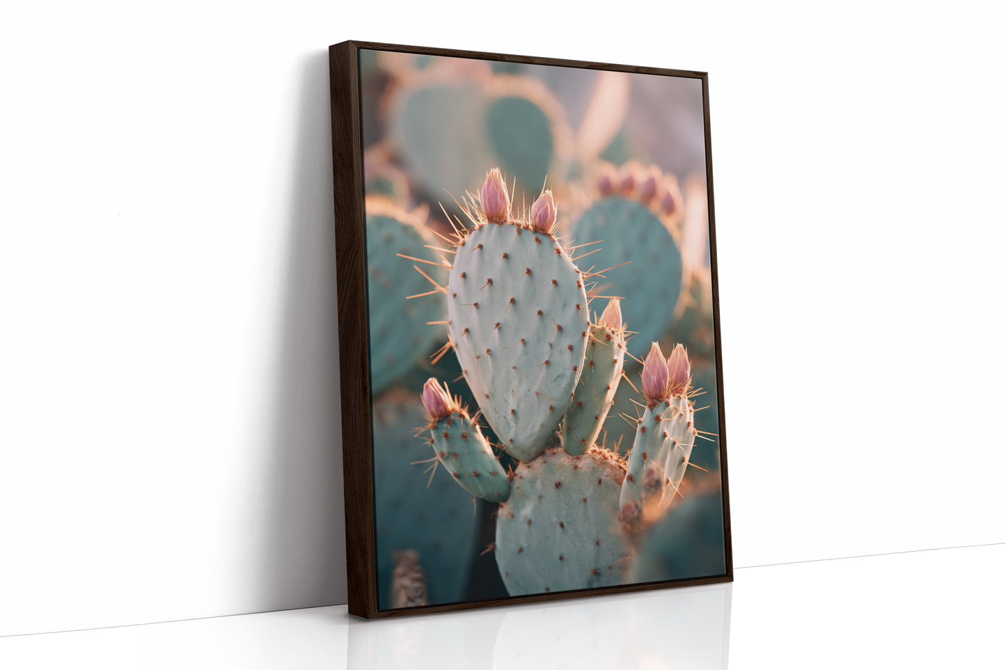 AL1847 - Premium Art Print - Brown Framed Canvas image 1