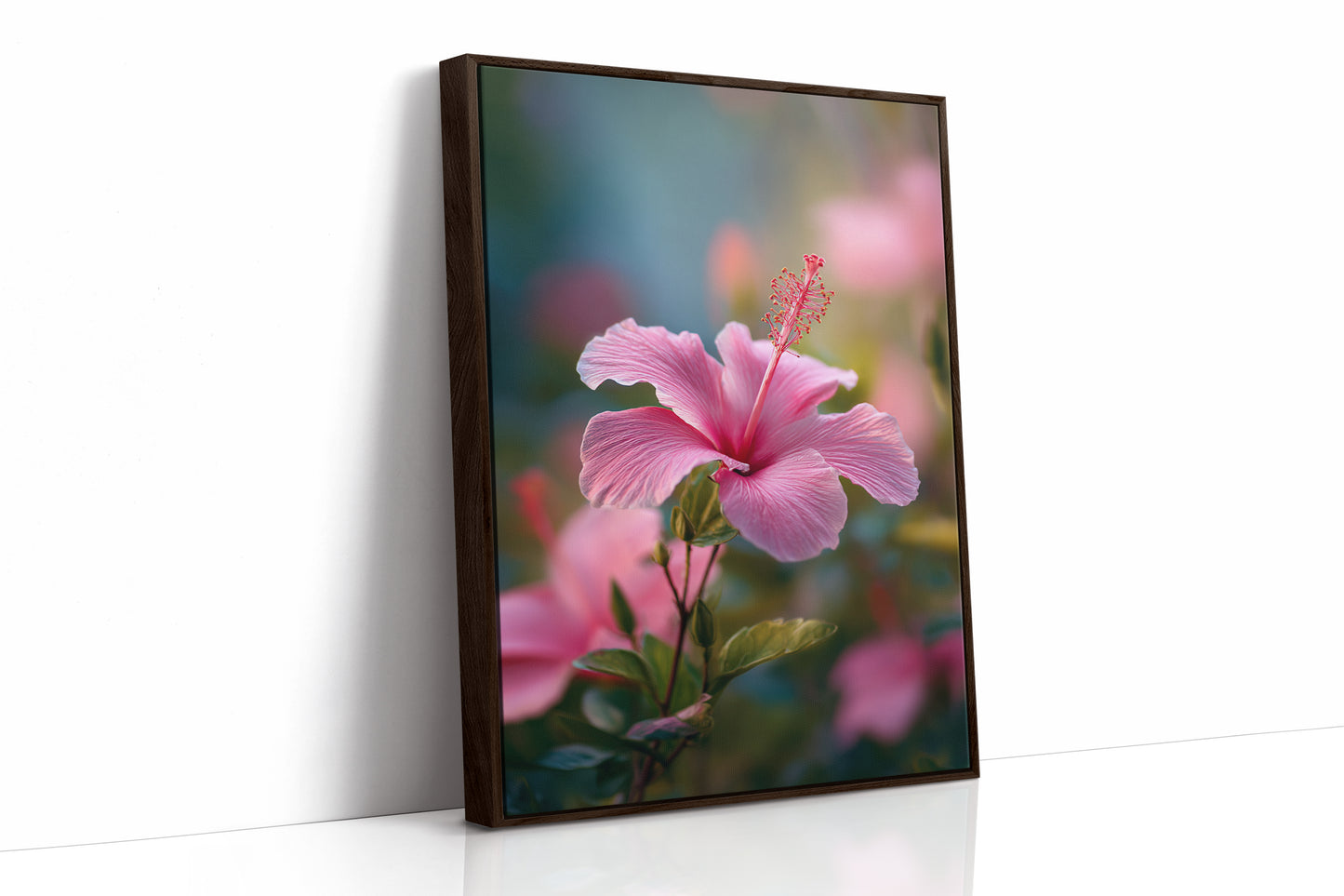 AL1831 - Premium Art Print - Brown Framed Canvas image 1