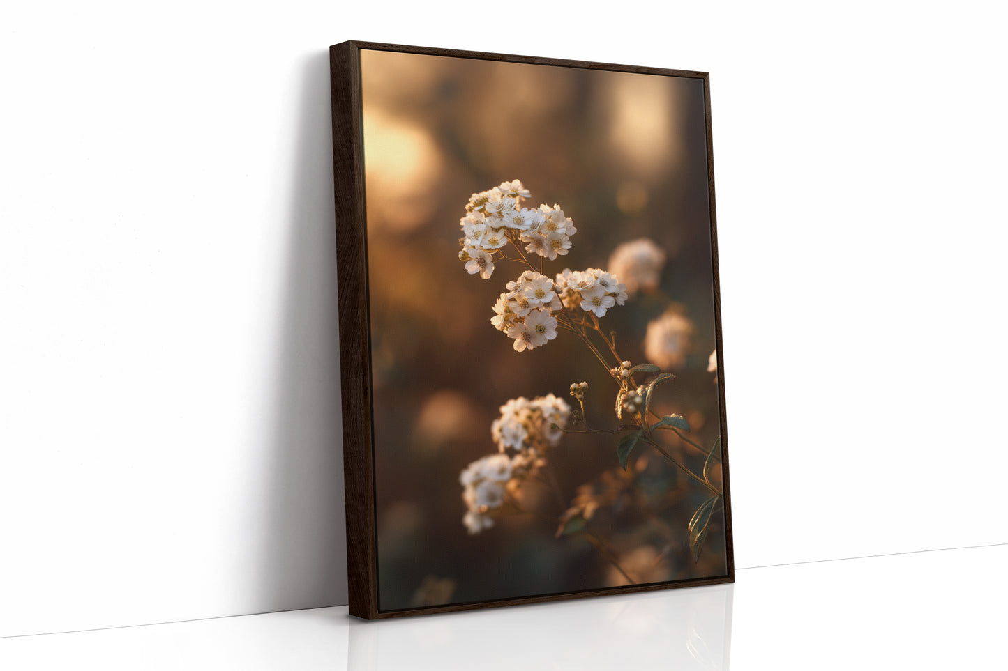 AL1836 - Premium Art Print - Brown Framed Canvas image 1