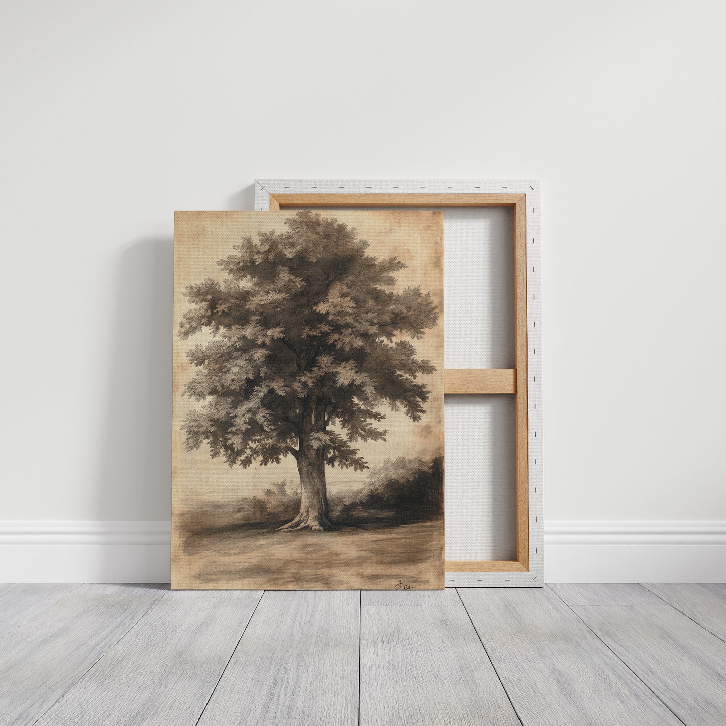 AL0053 - Premium Art Print - Gallery Canvas image 1