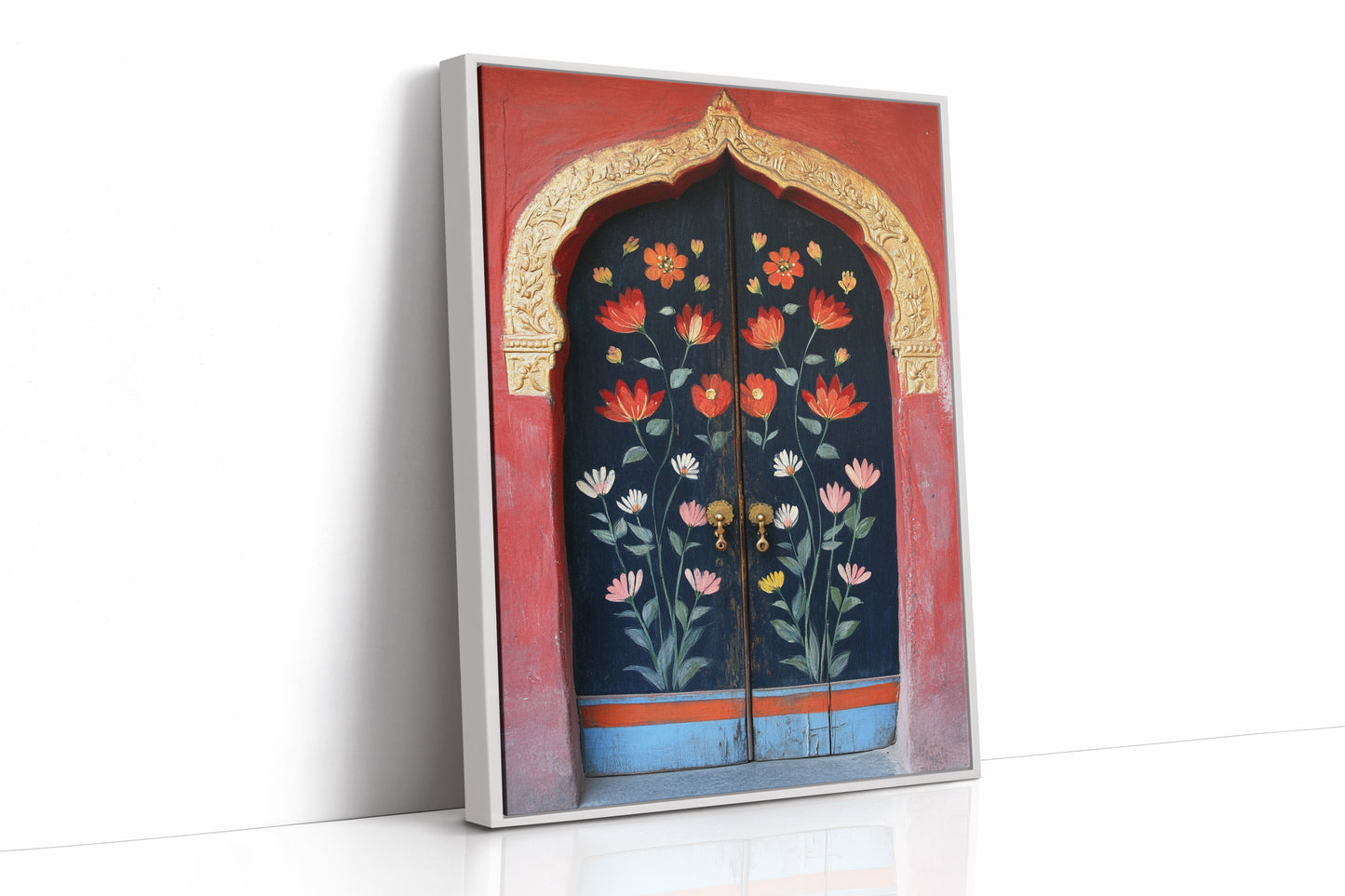 AL0066 - Premium Art Print - White Framed Canvas image 1