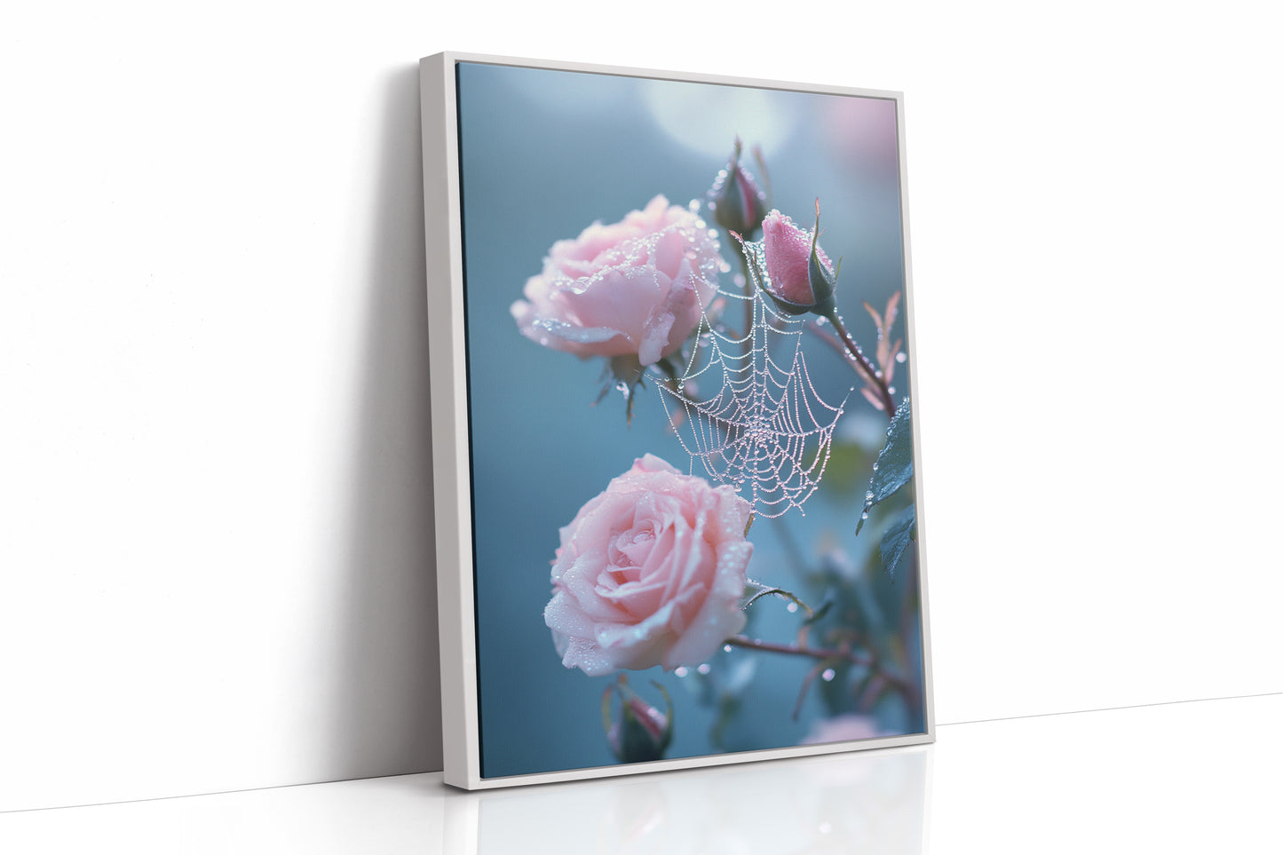 AL0174 - Premium Art Print - White Framed Canvas image 1