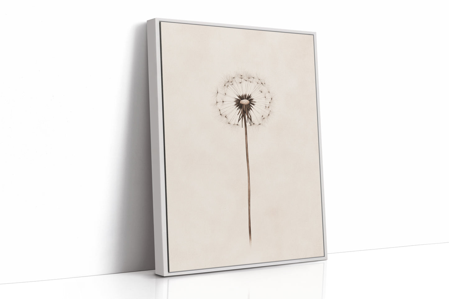 AL0265 - Premium Art Print - White Framed Canvas image 1