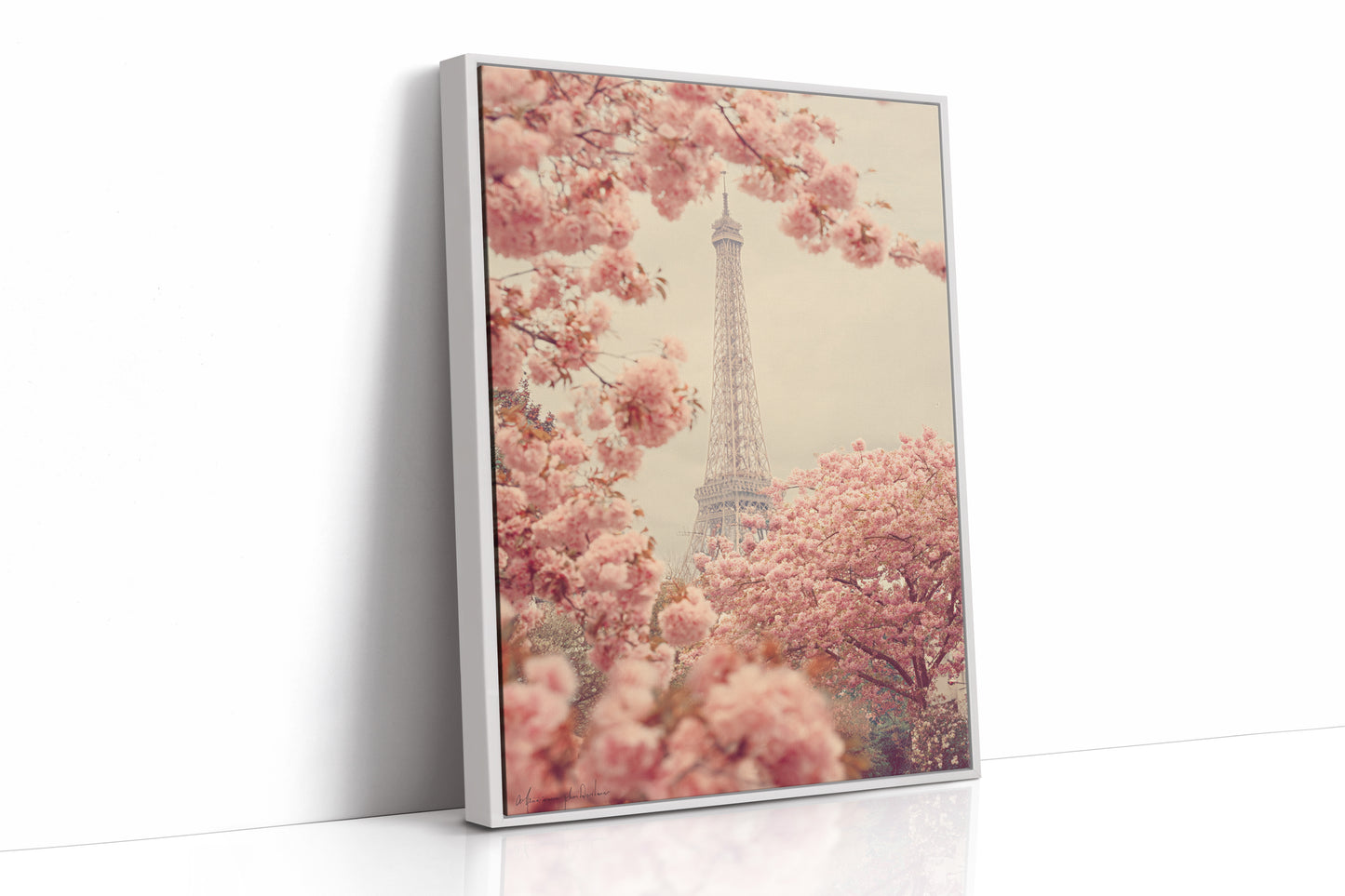 AL1892 - Premium Art Print - White Framed Canvas image 1