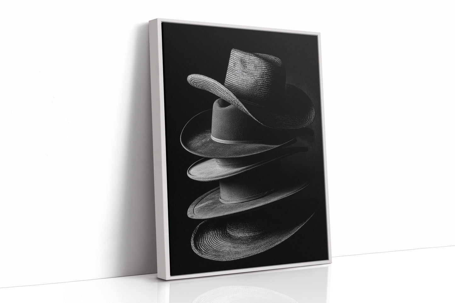 AL1824 - Premium Art Print - White Framed Canvas image 1