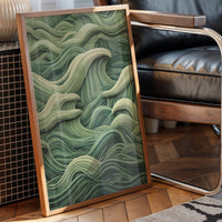 Emerald Waves Dance In Silence