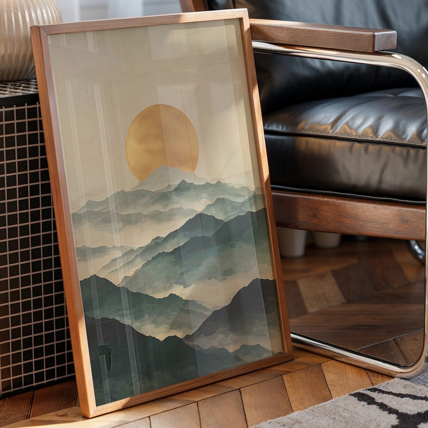 Misty Peaks Chase Golden Dawn