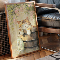 Lazy Cat's Spring Afternoon Dream