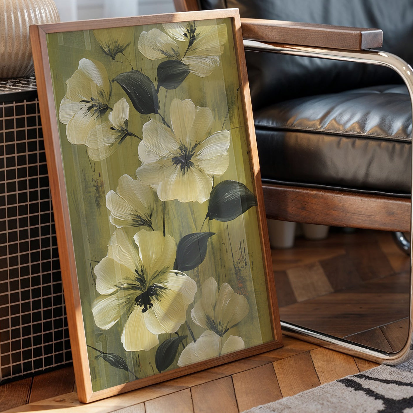 Olive Gardens Meet Ivory Petals