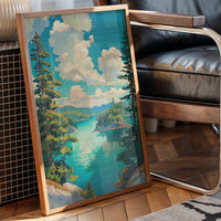 Summer Lakes Paint Wild Stories