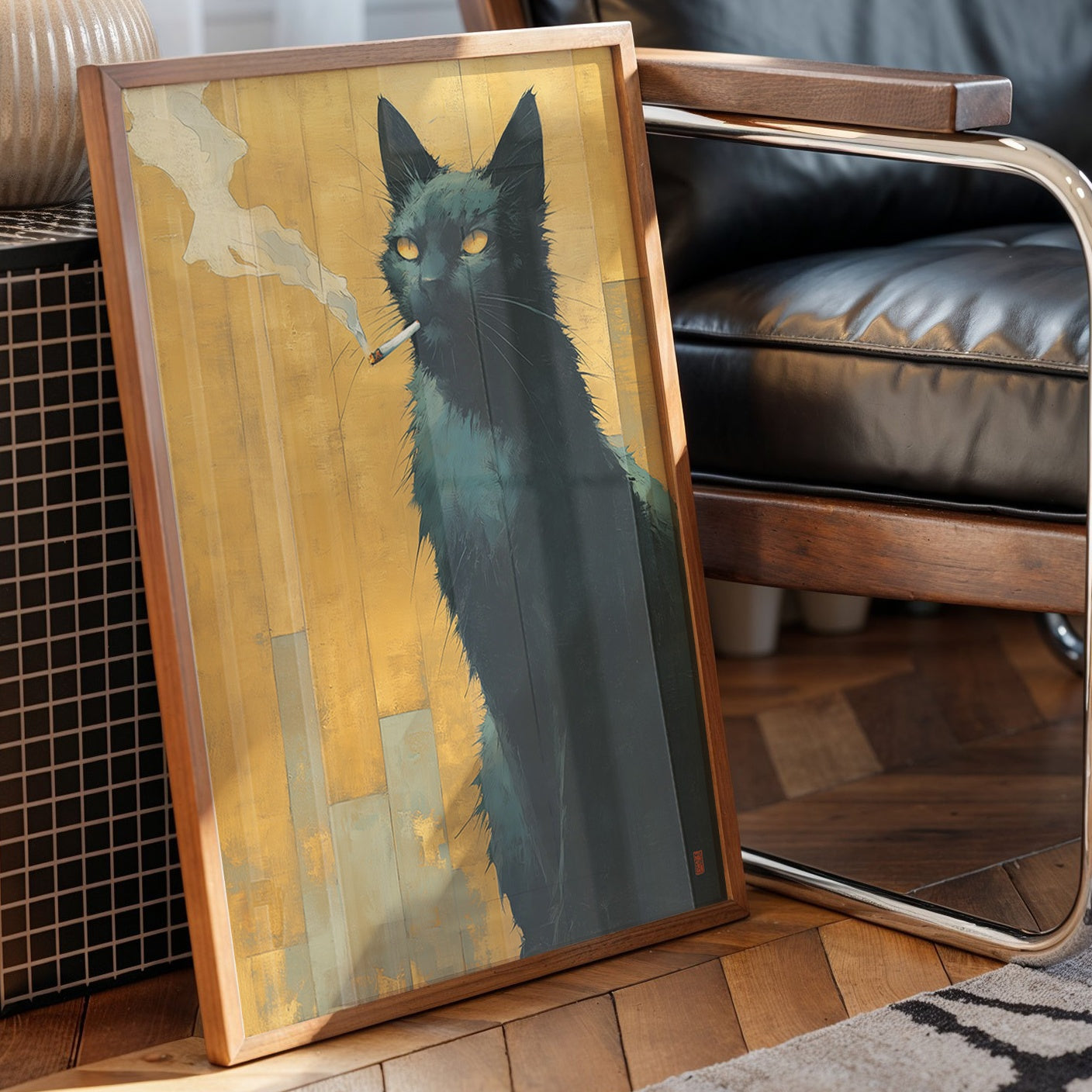 Midnight Cat's Golden Hour Rebellion