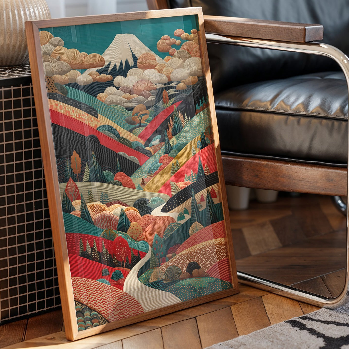 Mountain Path Weaves Sacred Stories