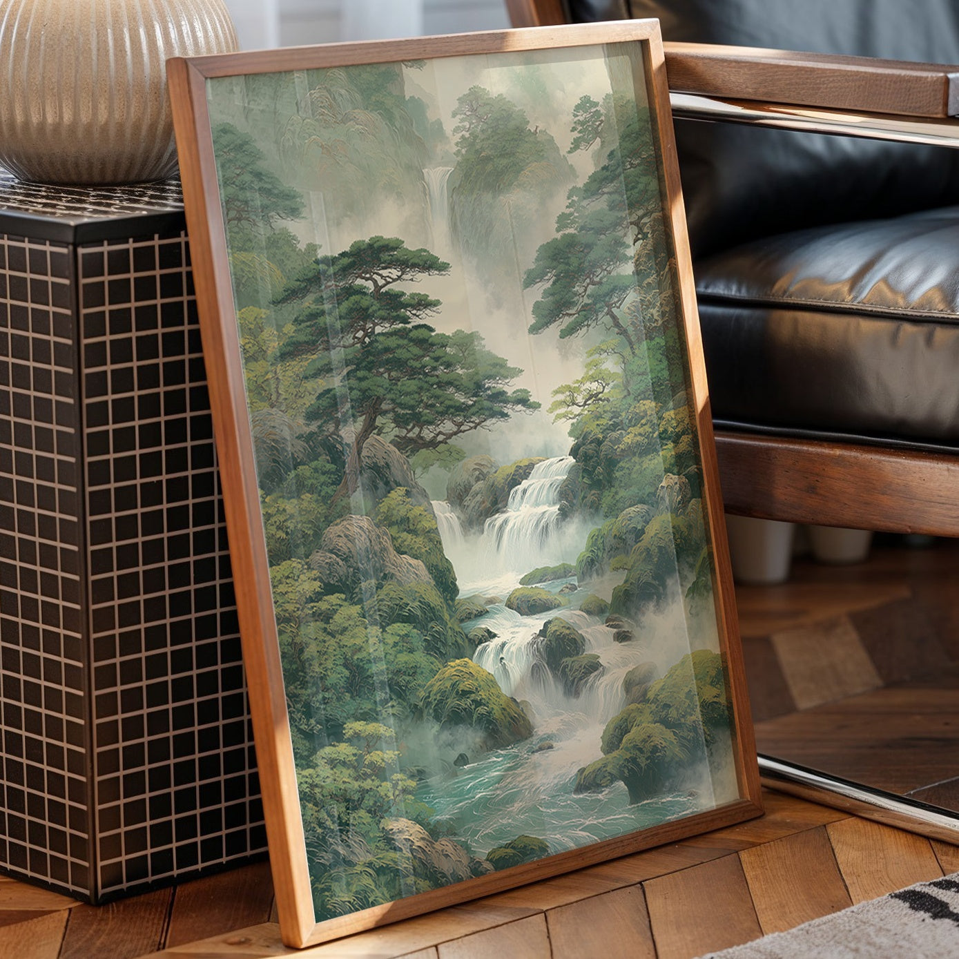 Cascading Waters Meet Urban Spirits