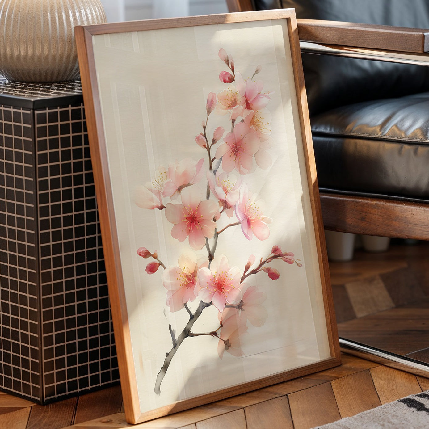 Cherry Blossoms Above Evening Spirits