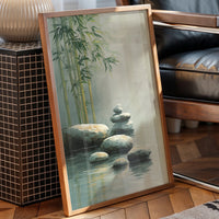 Bamboo Bends Near Silent Waters