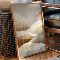 Desert Dunes Dance In Morning Light