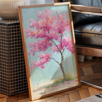 Cherry Blossoms Dance In Spring Wind