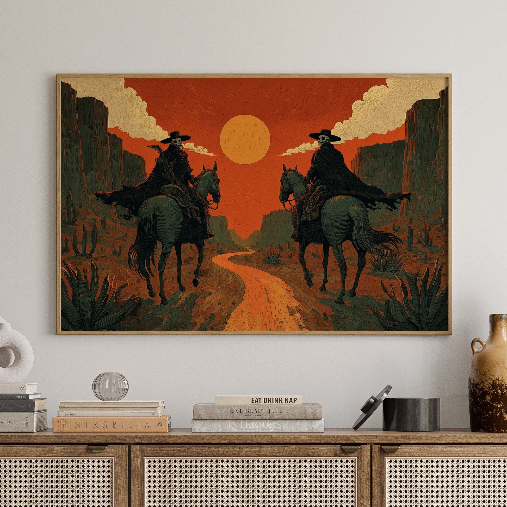 Crimson Trail Beckons Twilight Riders