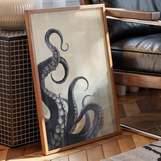 Tentacles Dance In Neutral Tones