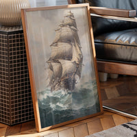 Tall Ships Dance On Restless Tides