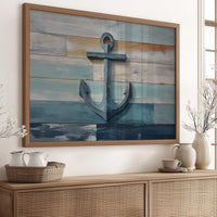 Weathered Anchor Finds Harbor Home