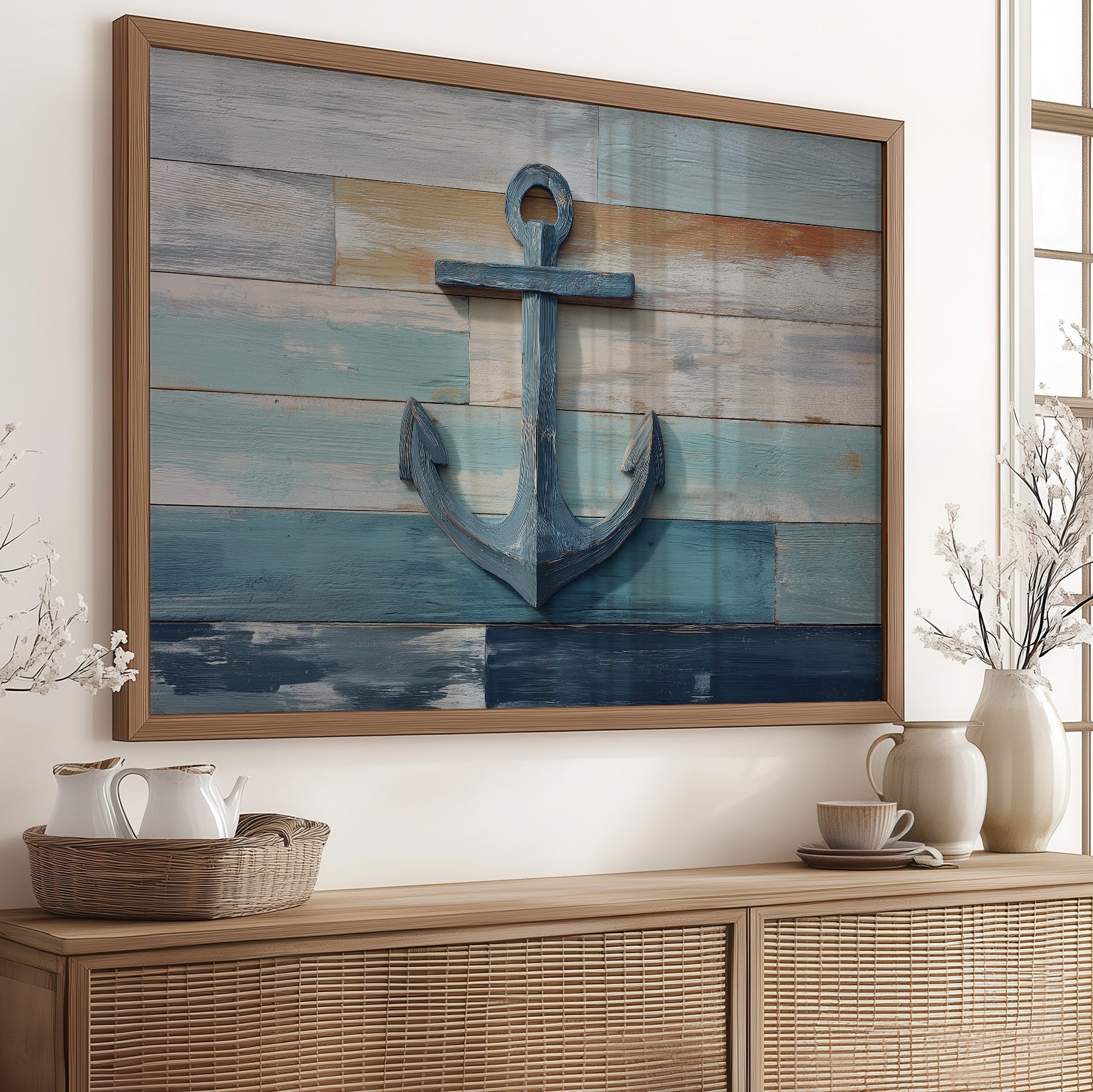 Weathered Anchor Finds Harbor Home