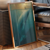 Gentle Giants Below Tiny Ships