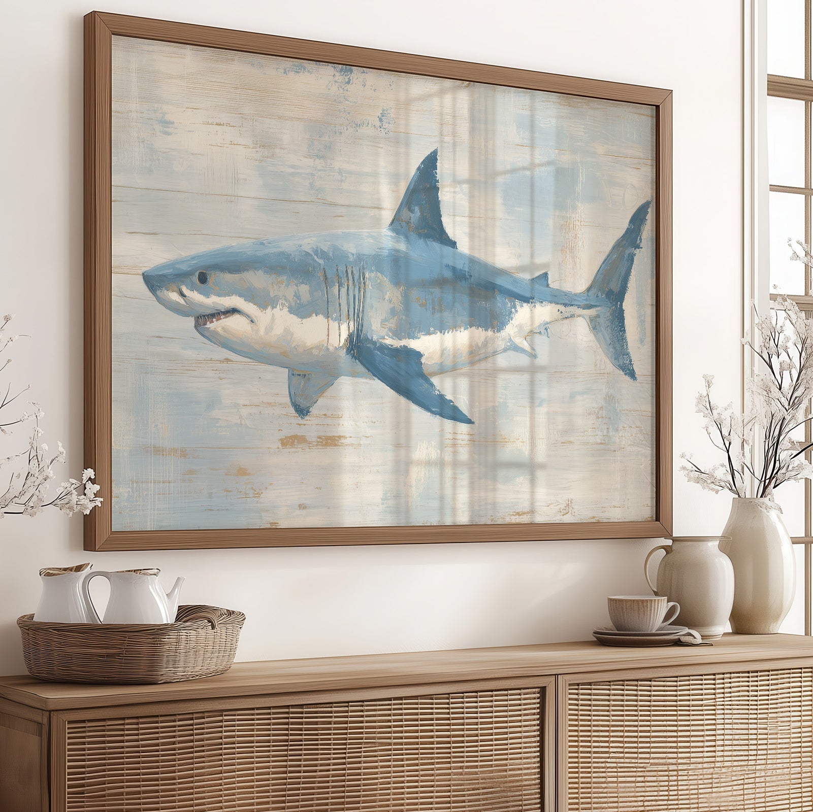 Ocean Apex In Serene Blue